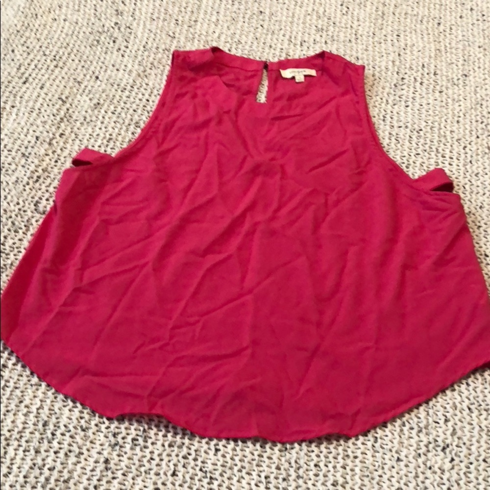 Super cute, hot pink tank!